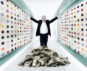 People Pay Damian Hirst Millions For Paintings Of dots... Why?